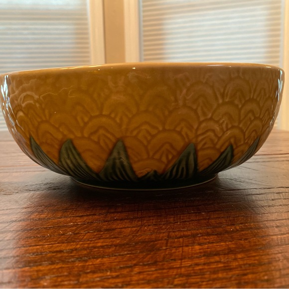 Pineapple Salad Bowl, Large Ceramic Pineapple Bowl, Pineapple Decor - Picture 14 of 15